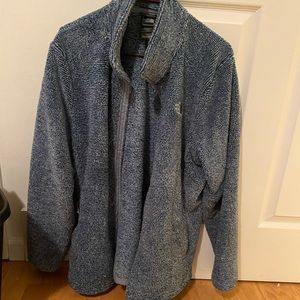 The North Face blue soft jacket